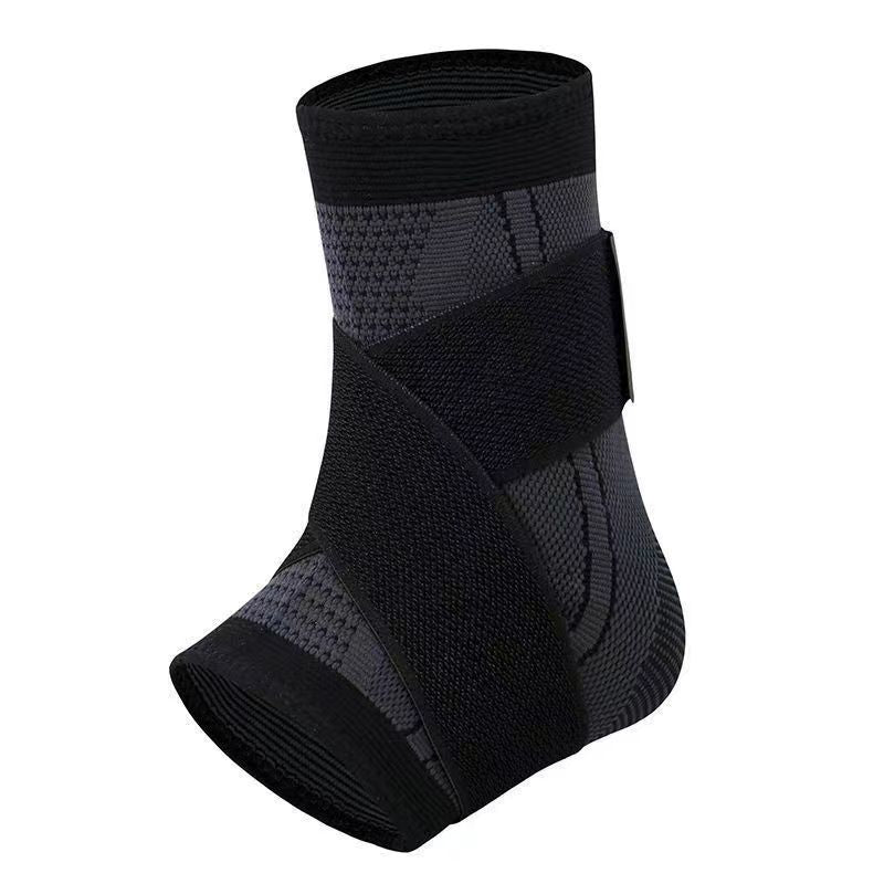Sports Ankle Support Brace for Basketball, Running, Fitness - Compression Strapping with Anti-Twist Protection, Professional Ankle Joint Stabilization